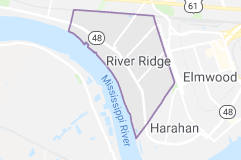 River Ridge landscape service area